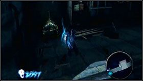 Po lewej stronie od przepaści znajdziemy budynek z drewnianą ścianą [1] - Wrath Shards (2) | Sekrety Darksiders - Darksiders - poradnik do gry