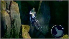 Żeby się tam dostać, zeskakujemy w prawo do jeziora [1] - Wrath Shards (3) | Sekrety Darksiders - Darksiders - poradnik do gry