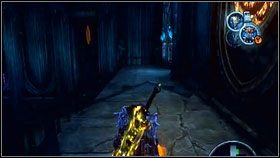 W konacie bez podłogi, gdzie atakują nas nietoperze, idziemy po powstającej drodze na północ - Wrath Shards (3) | Sekrety Darksiders - Darksiders - poradnik do gry