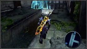 W korytarzu prowadzącym do Drowned Pass idziemy maksymalnie na północ, gdzie zobaczymy lodową ścianę blokującą dalsze przejście - Wrath Shards (3) | Sekrety Darksiders - Darksiders - poradnik do gry