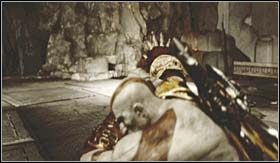 Podejdź do ciała Heliosa, a uruchomi się rozmowa - Miasto Olimpia (3) | Opis przejścia God of War III - God of War III - poradnik do gry