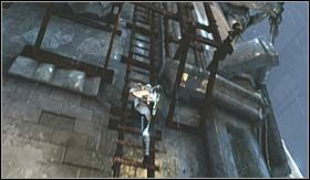 Na szczycie będziesz mieć chwilę wytchnienia, gdyż ucieczka przed ogniem dobiegła końca - Olimpijska Cytadela (1) | Opis przejścia God of War III - God of War III - poradnik do gry