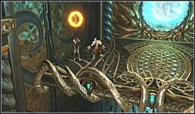 Wchodząc w posiadanie wszystkich cennych przedmiotów, możesz wrócić do teleporter - Komnata Posejdona | Opis przejścia God of War III - God of War III - poradnik do gry