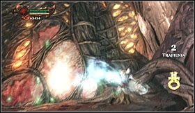 Będąc na miejscu, zniszcz osłaniające serce Gai kryształy, a następnie podpal znajdujące się tam zarośla - Zeus (2) | Opis przejścia God of War III - God of War III - poradnik do gry