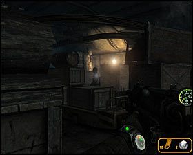 Ostrożnie wejdź teraz do kolejnego pomieszczenia, w dalszym ciągu nie korzystając z latarki - Lost Tunnel | Opis przejścia Metro 2033 - Rozdział 2 - Metro 2033 - poradnik do gry