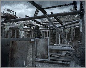 Skorzystaj z dokładnie tych samych platform, po których schodzili Twoi wrogowie #1 , przy czym będziesz się oczywiście przemieszczał ku górze - Outpost (1) | Opis przejścia Metro 2033 - Rozdział 4 - Metro 2033 - poradnik do gry