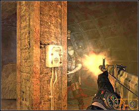 Przed Tobą znajduje się największa lokacja tej mapki, która będzie pilnowana przez około dziesięciu żołnierzy #1 #2 - Black Station* (2) | Opis przejścia Metro 2033 - Rozdział 4 - Metro 2033 - poradnik do gry