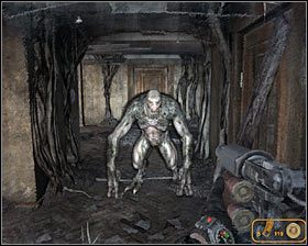 Po wygranym pojedynku rozejrzyj się za ciałem żołnierza w celu zdobycia amunicji , a następnie zlokalizuj nadające się do zniszczenia drzwi #1 - Depository | Opis przejścia Metro 2033 - Rozdział 5 - Metro 2033 - poradnik do gry