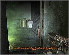 Po zakończonych walkach wejdź do pomieszczenia, w którym skrywały się potwory #1 - Ghosts* | Opis przejścia Metro 2033 - Rozdział 3 - Metro 2033 - poradnik do gry