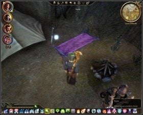 O obecności Kristoffa na mokradłach świadczą dwa pozostawione ślady - Zadania główne (3) | Zadania główne w Dragon Age Początek Przebudzenie - Dragon Age: Początek - Przebudzenie - poradnik do gry