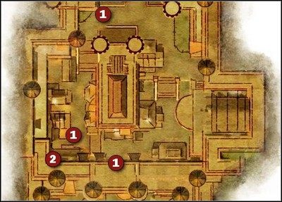 1 - oznacza magów apostatów, 2 - to ich mistrz, który pojawi się po śmierci magów. - Tablica kantora | Zadania poboczne w Dragon Age Początek Przebudzenie - Dragon Age: Początek - Przebudzenie - poradnik do gry