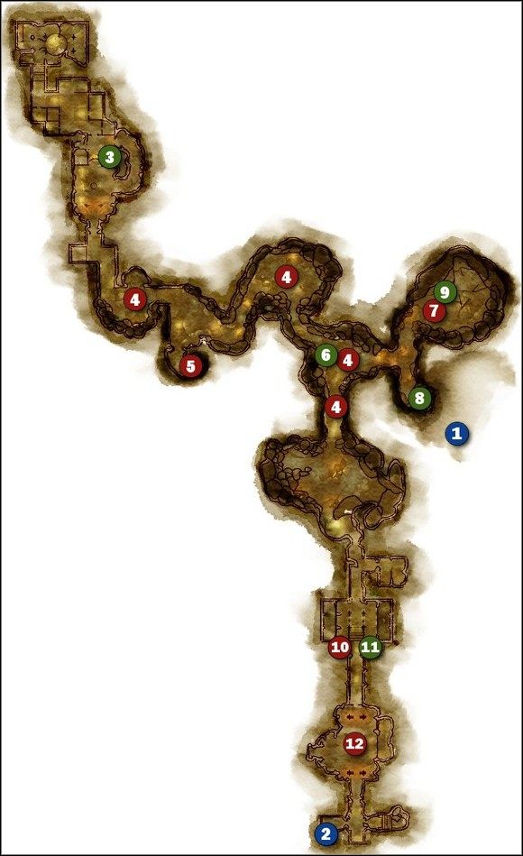1 - M6 Kopalnia srebrytu | Mapy Dragon Age Początek Przebudzenie - Dragon Age: Początek - Przebudzenie - poradnik do gry