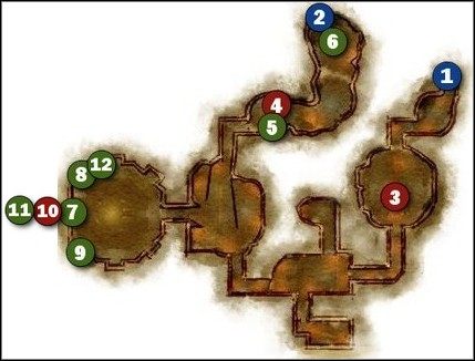 1 - M2.1 Twierdza Czuwania - Podziemia | Mapy Dragon Age Początek Przebudzenie - Dragon Age: Początek - Przebudzenie - poradnik do gry