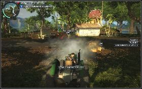 Po wylądowaniu na ziemi będziesz musiał wyciągnąć z błota samochód - Nalot na kasyno | Opis przejścia Just Cause 2 - Agencja - Just Cause 2 - poradnik do gry