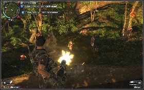 Po dotarciu na miejsce spotkasz starego kompana Toma Sheldona, z którym będziesz musiał wydostać się z ruin świątyni - Biały Tygrys | Opis przejścia Just Cause 2 - Agencja - Just Cause 2 - poradnik do gry