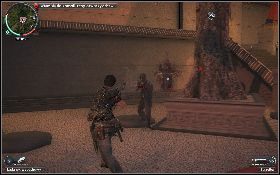 Po krótkiej scence lokacja zapełni się przeciwnikami - W mrok | Opis przejścia Just Cause 2 - Agencja - Just Cause 2 - poradnik do gry