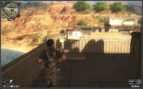 Następnie użyj spadochronu, aby przedostać się na drugą stronę kanału [1] - Rzeka wezbrała czerwienią | Opis przejścia Just Cause 2 - Karaluchy III - Just Cause 2 - poradnik do gry