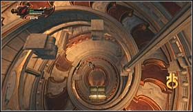 Podczas drugiego pobytu w korytarzach etapu Ogień Olimpijski, trafisz do długiego korytarza - Oczy Gorgon | Trofea w God of War III - God of War III - poradnik do gry