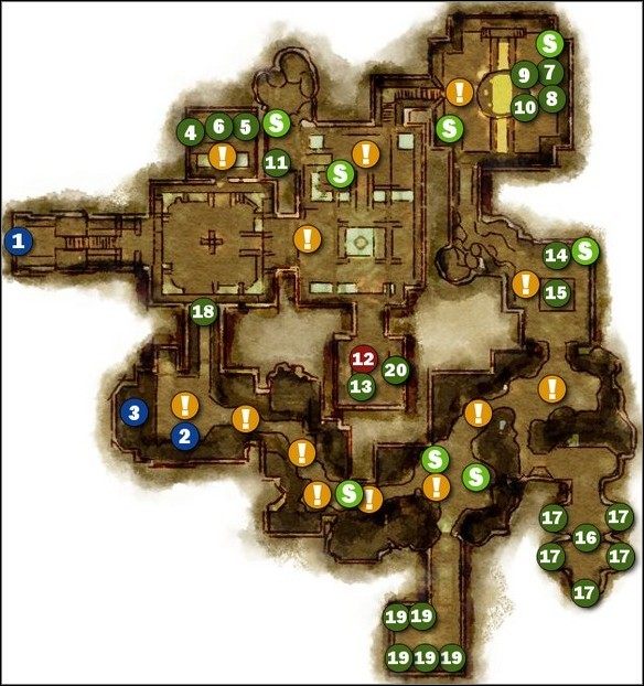 1 - M4.2 KalHirol - Dzielnica kupców | Mapy | Atlas świata - Dragon Age: Początek - Przebudzenie - poradnik do gry