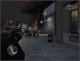 Pierwsze spotkanie z Malciem na mieście ma miejsce w północnym Algonquin - Przypadkowe postacie | TLaD - Aktywności dodatkowe - Grand Theft Auto: Episodes from Liberty City - poradnik do gry