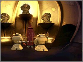 We wnętrzu rury zagadnij siedzącego w głębi kreta w sprawie spotkania z ich przywódcą - Miasto kretów | Opis przejścia Simon the Sorcerer 5 - Simon the Sorcerer 5: Kto nawiąże kontakt? - poradnik do gry