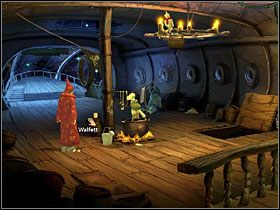 Załoga, która potrzebna jest do sterowania statkiem, rozpierzchła się po jego wnętrzu - Kosmos (1) | Opis przejścia Simon the Sorcerer 5 - Simon the Sorcerer 5: Kto nawiąże kontakt? - poradnik do gry