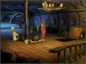 Wyposażony w młot maszeruj na górny pokład - Kosmos (1) | Opis przejścia Simon the Sorcerer 5 - Simon the Sorcerer 5: Kto nawiąże kontakt? - poradnik do gry