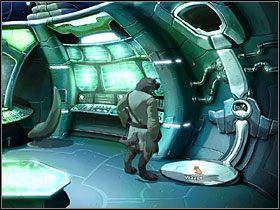 Znajdziesz się w sterowni, gdzie użyj na jednym z Obcych mocy czytania w myślach - Gwiazda Śmierci | Opis przejścia Simon the Sorcerer 5 - Simon the Sorcerer 5: Kto nawiąże kontakt? - poradnik do gry