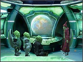 Zagadnij go - system zażąda hasła - Gwiazda Śmierci | Opis przejścia Simon the Sorcerer 5 - Simon the Sorcerer 5: Kto nawiąże kontakt? - poradnik do gry