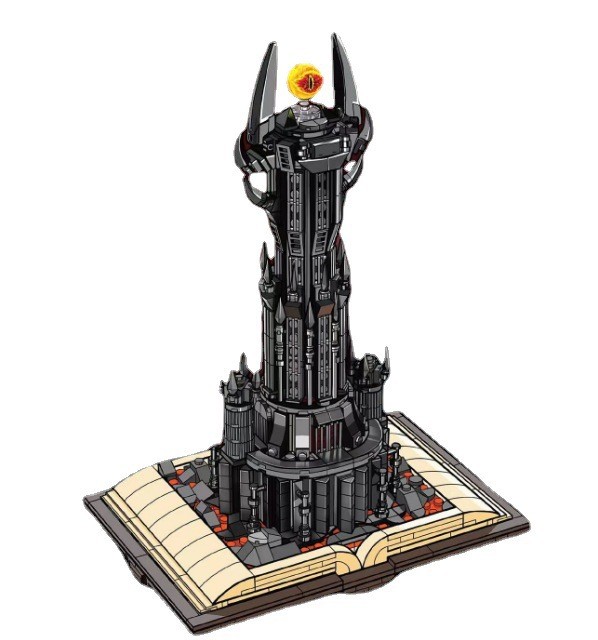 Źródło: Mould King; materiały promocyjne - Twierdza Barad-Dur od konkurenta LEGO zniewala wyglądem i ceną. Nie wiem, czy Duńczycy to przebiją - wiadomość - 2024-05-13