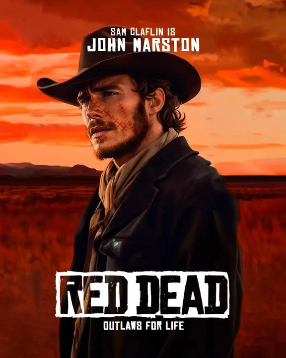 Tak wyglądałaby filmowa adaptacja Red Dead Redemption. Hollywoodzkie gwiazdy prezentują się znakomicie - ilustracja #2