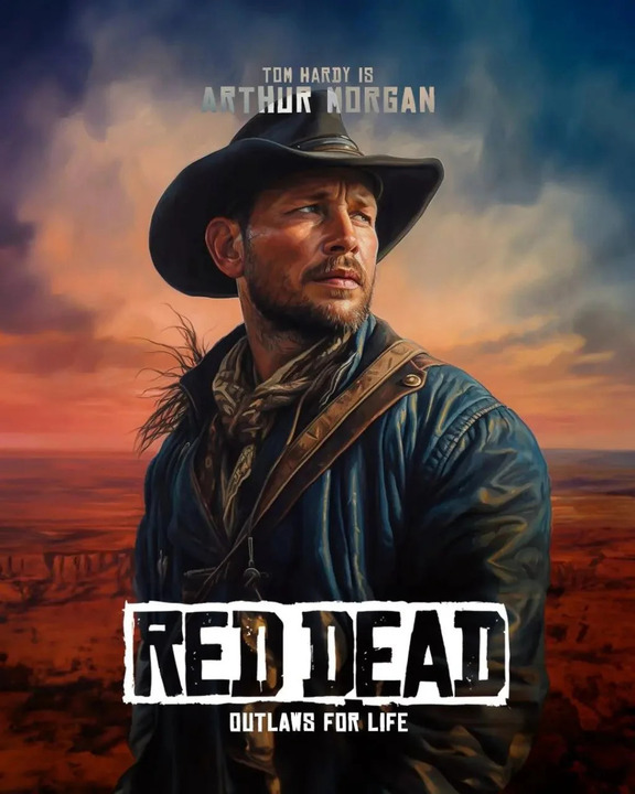 Tak wyglądałaby filmowa adaptacja Red Dead Redemption. Hollywoodzkie gwiazdy prezentują się znakomicie - ilustracja #1