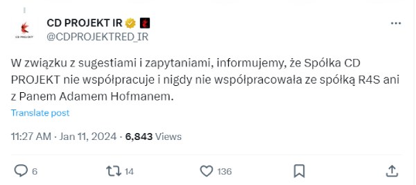 Źródło: Twitter