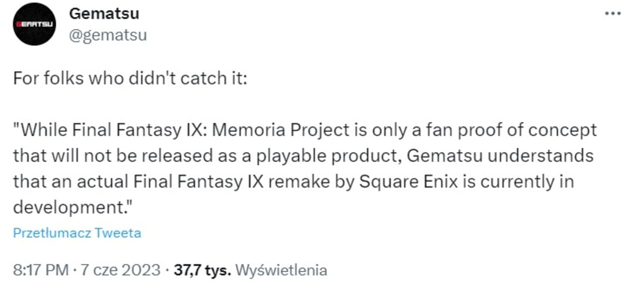 Święto fanów jRPG, Final Fantasy IX i Persona 3 mają dostać remaki [Aktualizacja: Persona 3 potwierdzona] - ilustracja #1