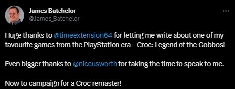 Remaster Croc HD w końcu powstaje, deweloper potwierdza - ilustracja #1