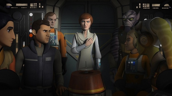 Star Wars: Rebelianci; Simon Kinberg, Dave Filoni i Carrie Beck; Lucasfilm Animation, 2014 - Czuliście, że czegoś brakuje w nowych epizodach Andora? Serial Star Wars ma „sekretny odcinek”, który wypełnia pozostawione luki - wiadomość - 2025-05-08