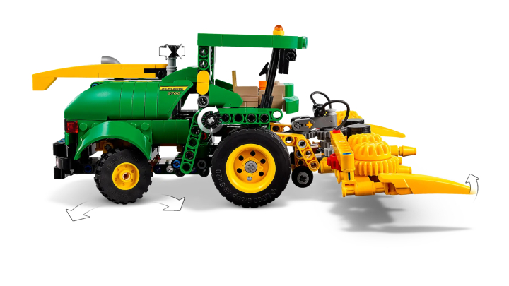 Źródło grafiki: LEGO, materiały promocyjne. - John Deere kombajn do kukurydzy wylądował na pierwszym miejscu mojej listy klocków LEGO do kupienia. Zestaw kusi nie tylko świetnym wykonaniem, ale też niewielką ceną - wiadomość - 2024-04-10