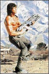 Rambo kontra Osama! - ilustracja #1