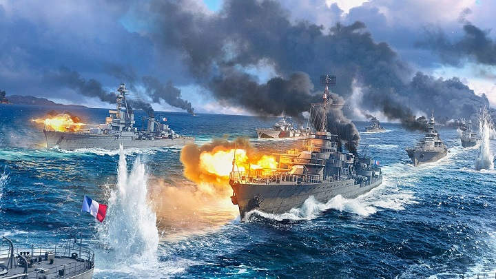 War Thunder - zmasowany atak francuskiej marynarki w aktualizacji La Royale - ilustracja #1