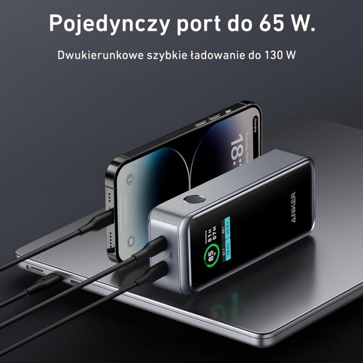 Źródło: Amazon; grafika promocyjna - „Power bank, który powinien mieć serial na Netflixie”. Sprzęt Ankera swoją elegancją „wzbudzi zazdrość Jamesa Bonda” - wiadomość - 2025-06-10