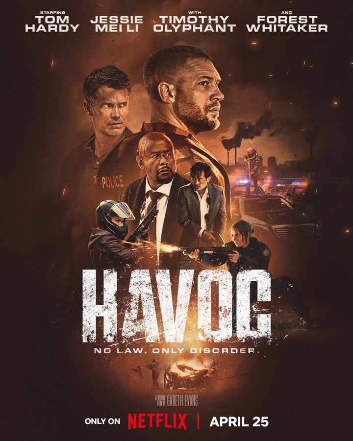 Chaos, Gareth Evans, Netflix, 2025 - Nowy, naszpikowany akcją thriller Netflixa zadebiutuje już w tym miesiącu. Tom Hardy jako detektyw stawiający czoła kryminalnemu światkowi na zapowiedzi filmu Chaos - wiadomość - 2025-04-08