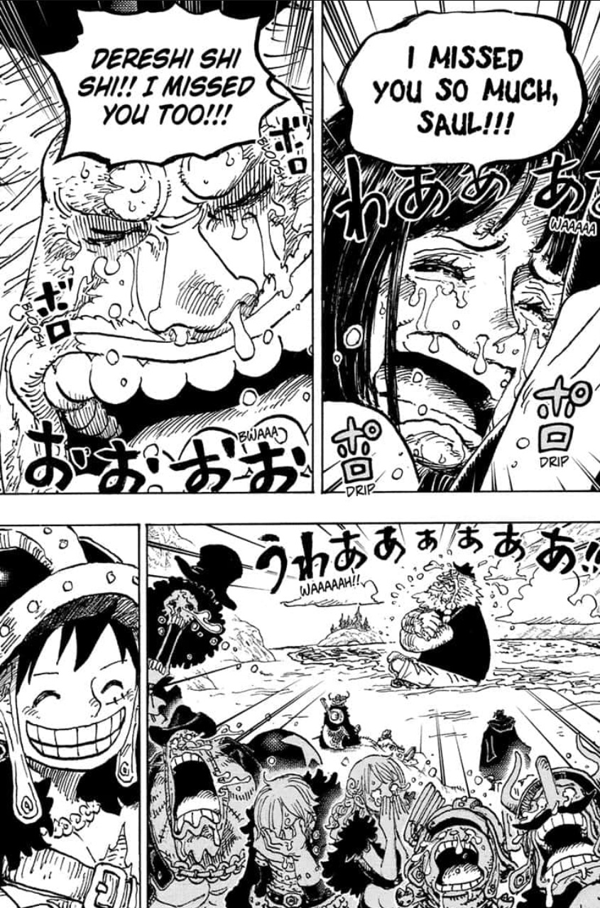 One Piece, Eiichiro Oda, Shueisha, 1997 - W One Piece członek załogi Słomkowego Kapelusza po 22 latach odnalazł ważną osobę. Ich spotkanie doprowadziło wszystkich do płaczu - wiadomość - 2024-12-09