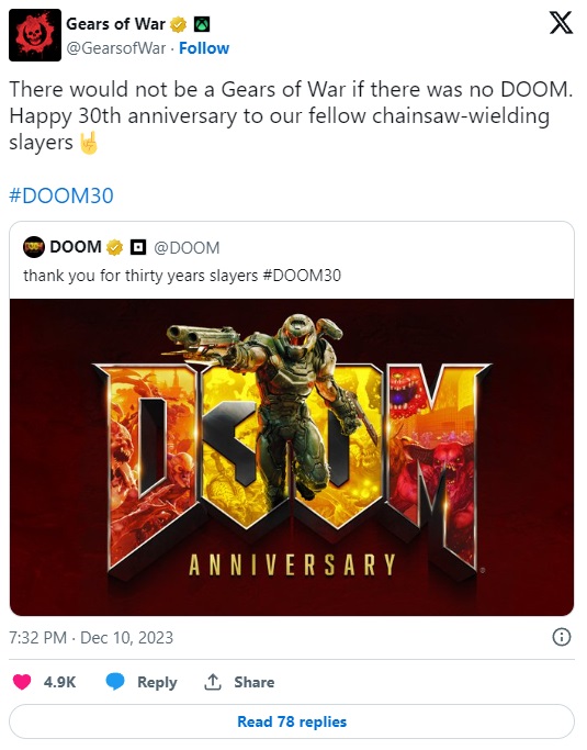 30 lat Dooma. Romero i Carmack uczcili rocznicę premiery jednej z najważniejszych gier w historii - ilustracja #3