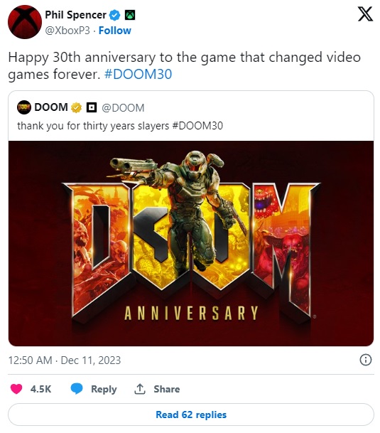 30 lat Dooma. Romero i Carmack uczcili rocznicę premiery jednej z najważniejszych gier w historii - ilustracja #2