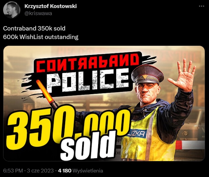 Polskie Contraband Police wielkim sukcesem; gracze chętnie wcielają się w inspektora straży granicznej - ilustracja #1