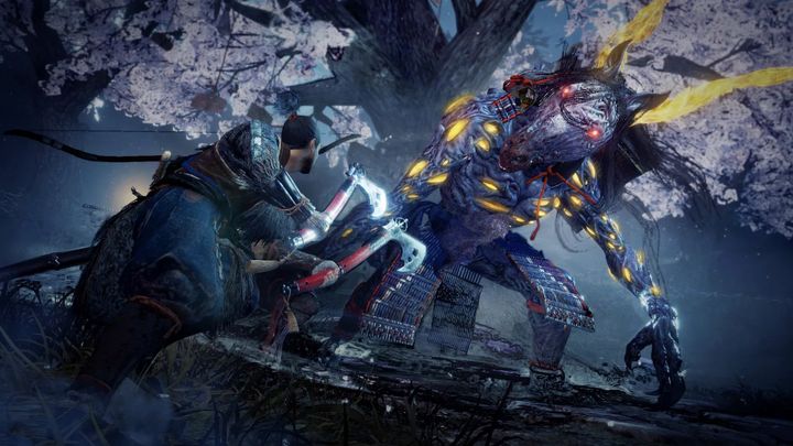 NiOh 2 zapowiada się naprawdę nieźle. - Walka z bossem, demoniczne moce i topory na nowym gameplayu z Nioh 2 - wiadomość - 2019-10-24