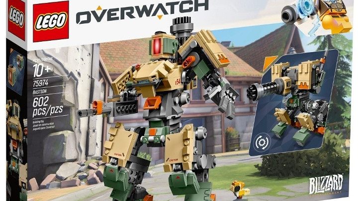 Bastion potrzebuje własnych baterii (na szczęście są dołączone do zestawu). - Tickrate serwerów Black Ops 4 i Battlefield 5, zestawy LEGO Overwatch i inne wieści - wiadomość - 2018-10-25