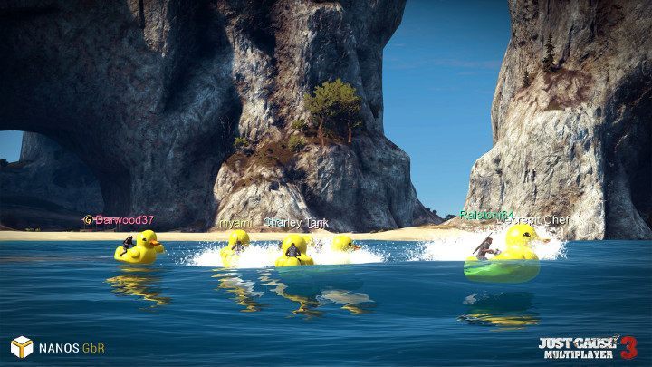 Mordercze kaczki w natarciu. - Just Cause 3: Multiplayer Mod zadebiutuje 20 lipca na platformie Steam - wiadomość - 2017-07-14