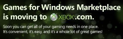 Microsoft połączy usługę Games For Windows Marketplace z serwisem Xbox.com - ilustracja #1
