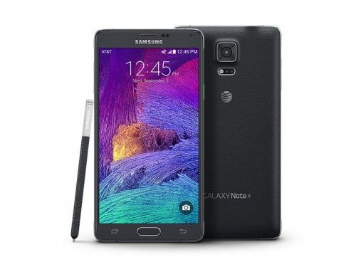 Samsung Galaxy Note 4.